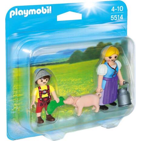 Aγρότισσα και αγοράκι PLAYMOBIL duo pack